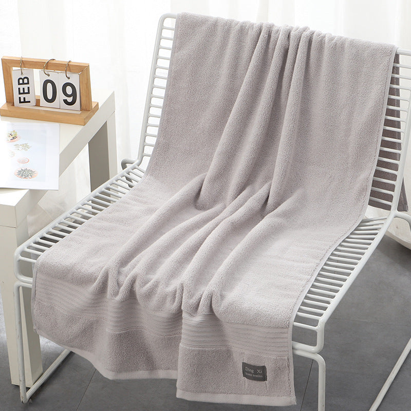 Hotel-Quality Baroque Cotton Bath Towel – Plush 500g Absorption