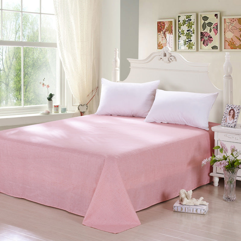 Twill semi-reactive printed bedding sheets