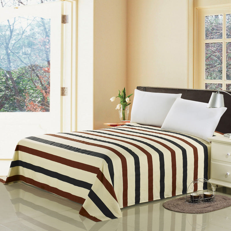 Twill semi-reactive printed bedding sheets