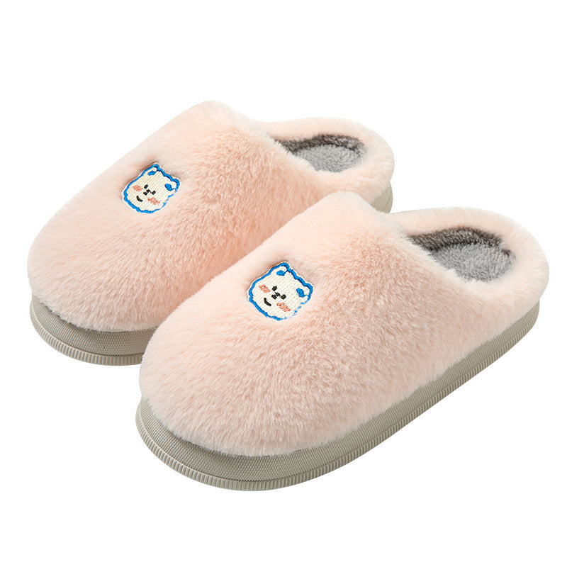 Couple Slippers Winter Household Indoor