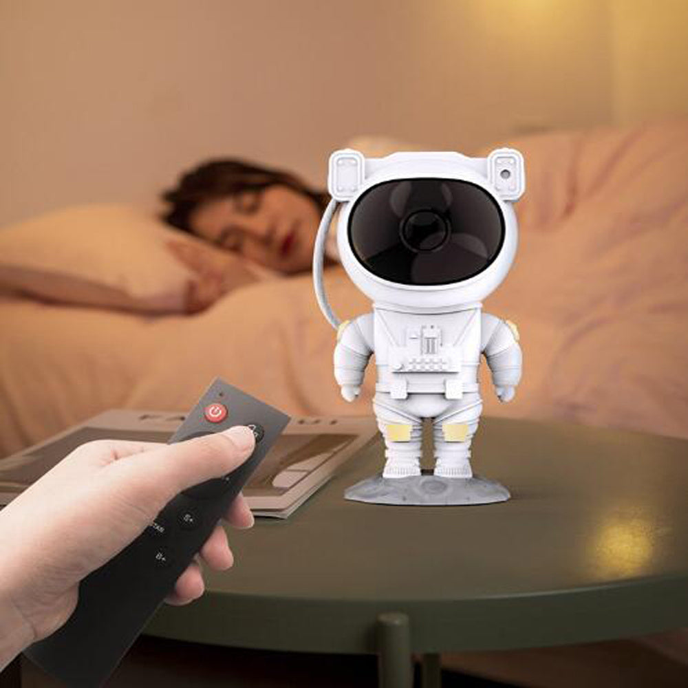 Astronaut Galaxy Starry Sky Projector Nightlight USB Atmospher Bedroom Table Lamp