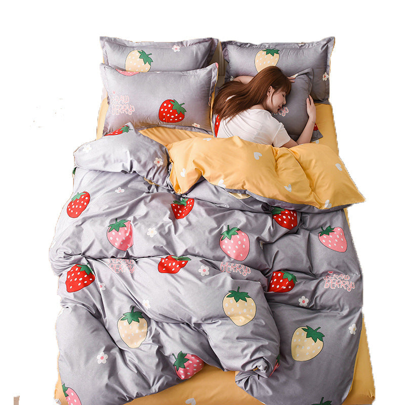 Four-piece Set Of Bed Sheets.