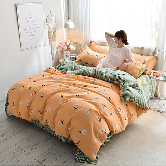 Four-piece Set Of Bed Sheets.