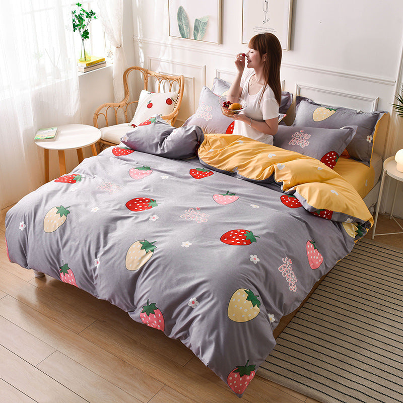 Four-piece Set Of Bed Sheets.